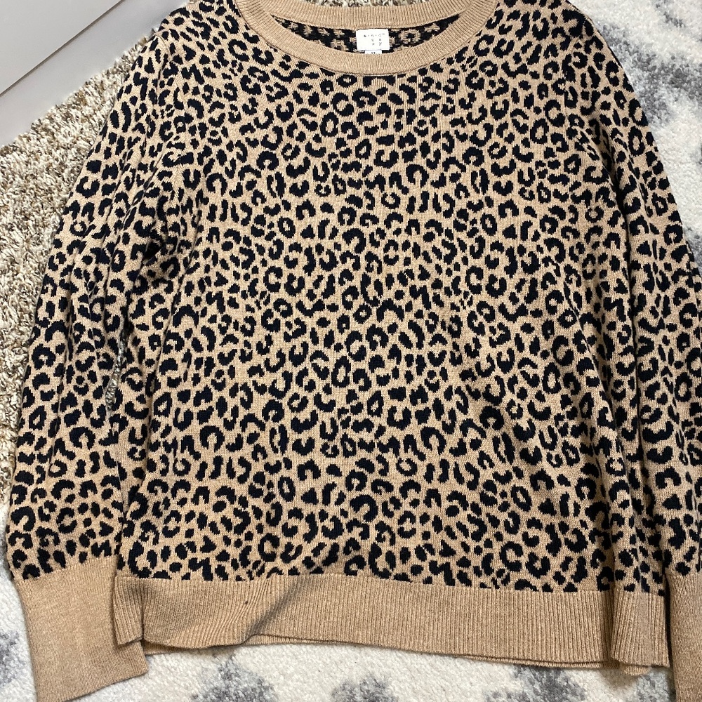 Cheetah Sweater